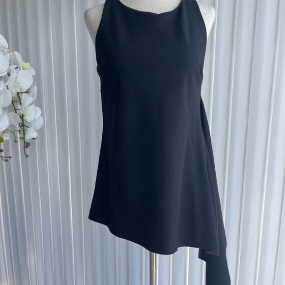 BNWT Chiara Boni La Petite Robe Tremarz Asymmetric Top Size 2 - Picture 5 of 14